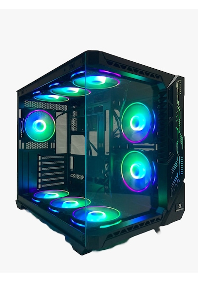 Gameforce Bree 9 x 120 MM Fanlı ARGB Eatx Oyuncu Bilgisayar Kasası