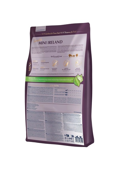 Happy Dog Mini İrland Somonlu Hassas Yetişkin Köpek Maması 4 KG