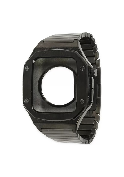 Newface Apple Watch 44mm Kr409 Metal Kordon - Siyah Diğer