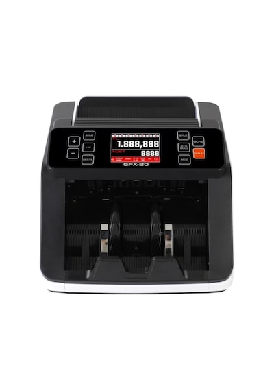 Samuto Gfx-80 Tl Ve Euro Karışık Para Sayma Makinesi, Otomatik Mod, Lcd Ekranlı