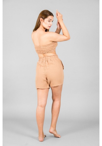 Crop Top Çok Renkli