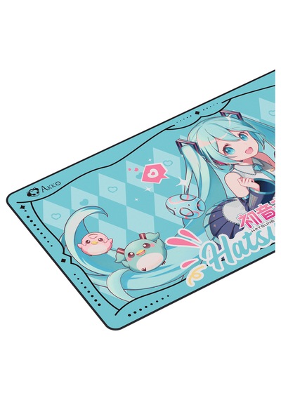 Akko Hatsune Miku 90 40 Mouse Pad Çok Renkli
