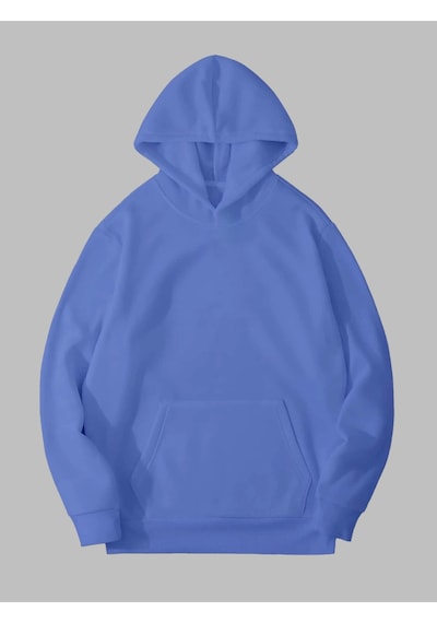 Harmandar 3 İplik Mavi/pembe Baskısız Kanguru Cepli Kapüşonlu Kadın Erkek Sweatshirt Hoodie Mavi Harmandar 3 İplik Mavi/pembe Baskısız Kanguru Cepli Kapüşonlu Kadın Erkek Sweatshirt Hoodie Mavi