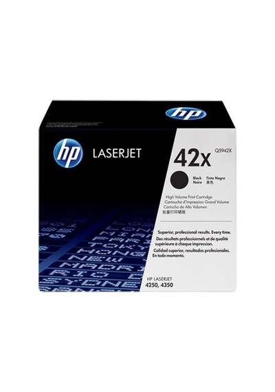 Hp 42X Q5942X Siyah Toner Yüksek Kapasite