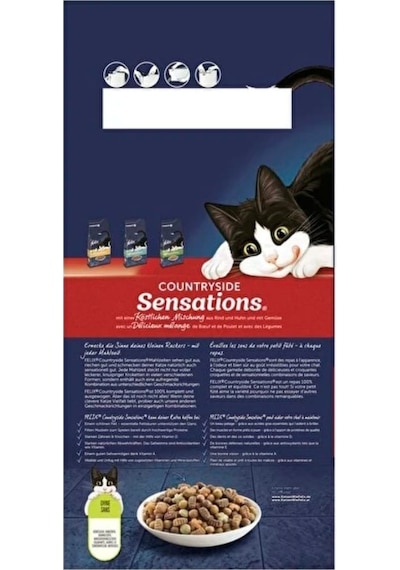 Purina Felix Sensations Sığır Etli ve Tavuklu Yetişkin Kedi Maması 7500 G