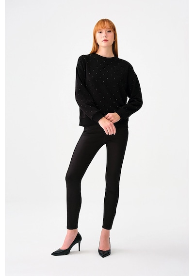 Loft Natalie Nil Bordo Kadın Pantolon Lf2037903 Bordo