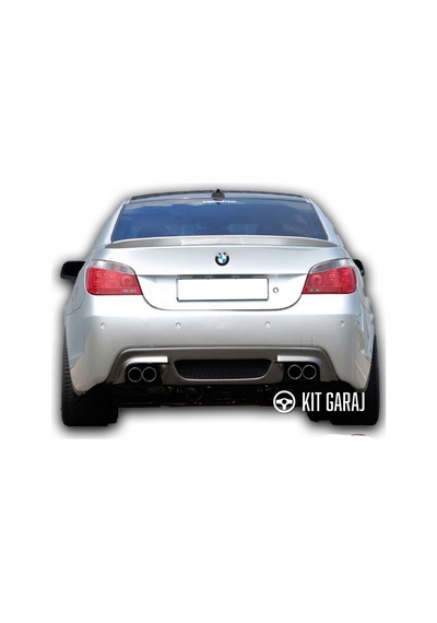 Bmw E60 2003-2009 Rieger M5 Parlak Siyah Difüzör Plastik Boyalı