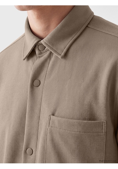 Lcw Vision Kahverengi Regular Fit Tek Cepli Erkek Gömlek Ceket