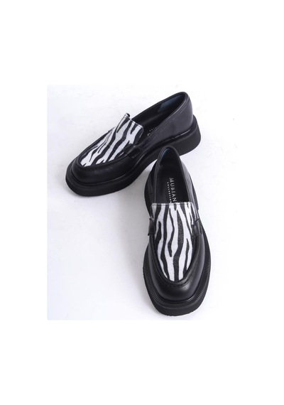 Mubiano Hakiki Deri Collection Kadın Zebra Detaylı Kalın Taban Loafer Zebra/siyah - Mcrgn7010 - Szbr Siyah/zebra Mubiano Hakiki Deri Collection Kadın Zebra Detaylı Kalın Taban Loafer Zebra/siyah - Mcrgn7010 - Szbr Siyah/zebra