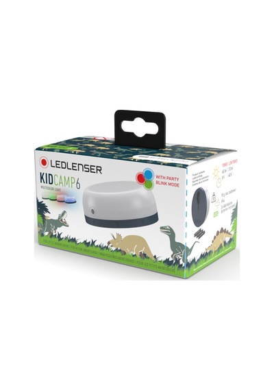 Ledlenser Kıdcamp6 Çocuk Kamp Feneri, Yeşil Çok Renkli