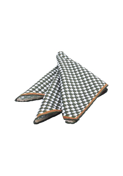 Coolmenclub Desenli Mikrofiber Cep Mendili Siyah
