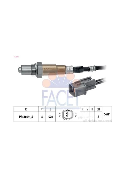 Bmw 520i F10 Oksijen Sensoru 2012-2012 N20b20a N20b20b Facet 108346
