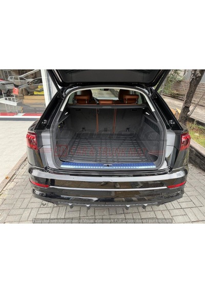 Audi Q8 2025- 3d Kokusuz Kauçuk Bagaj Havuzu