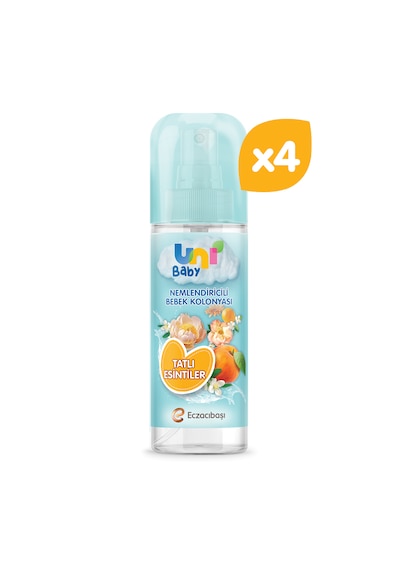Uni Baby Tatlı Esintiler Bebek Kolonyas 150 Ml X 4