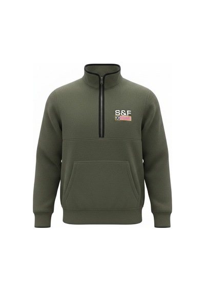 Superfly Erkek Polar Sweat Sp101242410932 Haki