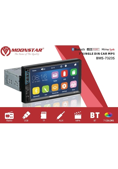 Android Double Teyp 7 Inç -kameralı Tofas Seri Double Bms-7323s