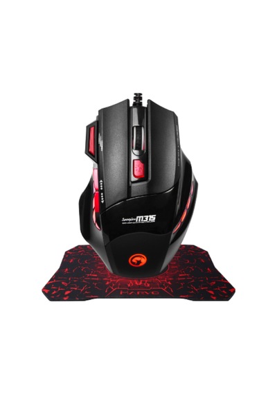 Işıklı Oyuncu Mouse Ve Mousepad Seti Ergonomik Tasarım Ve Rgb Aydınlatma Diğer