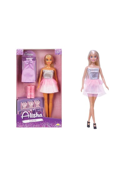 Alisha Gece Elbiseli Bebek Oyun Seti Moda Tutkunları İçin Parıltılı Bir Dünya