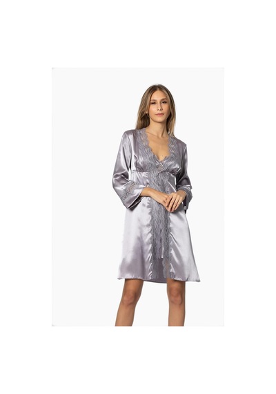 Pierre Cardin 6010 Kadın Saten Dantelli 6'lı Takım-royal ROYAL