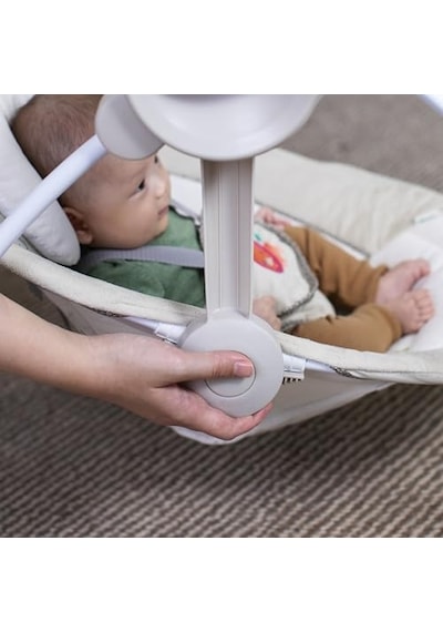 Ingenuity Soothe 'n Delight 6 Vitesli Kompakt Portatif Bebek Salıncağı, Müzikli Ve Oyuncak Barlı, Kolay Seyahat İçin Katlanır - Cozy Kingdom Açık Bej Ingenuity Soothe 'n Delight 6 Vitesli Kompakt Portatif Bebek Salıncağı, Müzikli Ve Oyuncak Barlı, Kolay Seyahat İçin Katlanır - Cozy Kingdom Açık Bej