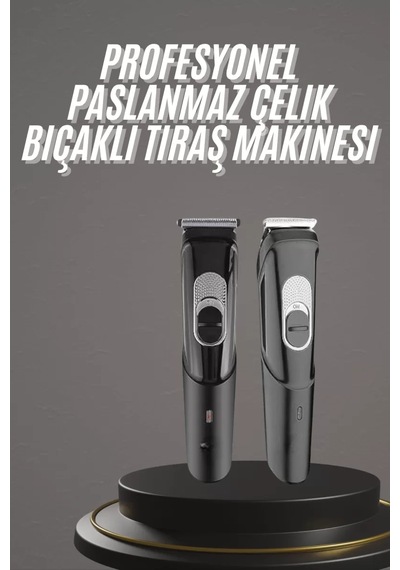 Pro Şarjlı Saç Sakal Tıraş Makinesi Ense Kesme Makinesi Lazer Öncesi Kısaltma Diğer
