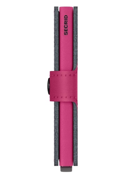 Secrid Miniwallet Yard Powder Kartlık Cüzdan Fuschsia Çok Renkli