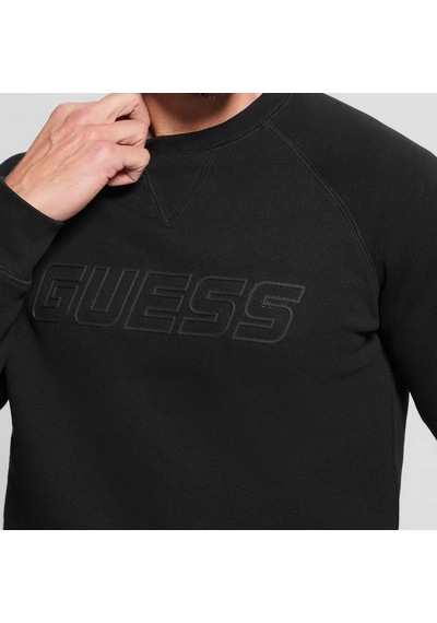 Guess Z4yq16k9v31 New Aldwin Cns Erkek Sweatshirt Siyah