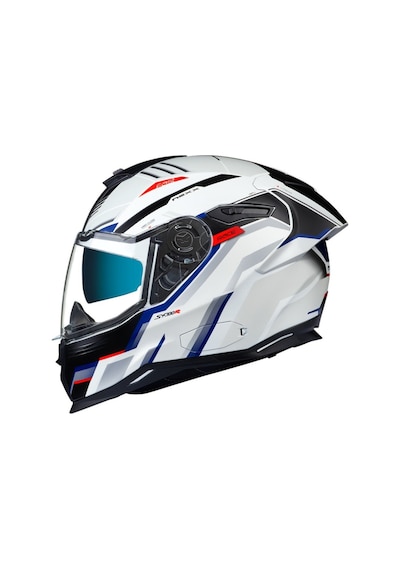 Nexx Sx.100R Grıdlıne Mat Beyaz Mavi Kask