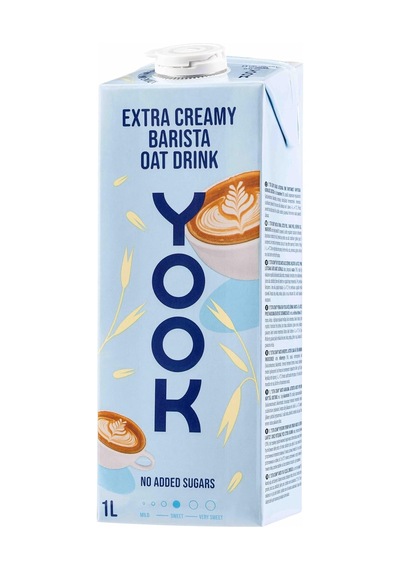 Extra Creamy Barista Yulaf İçeceği, Şekersiz, Köpürtmeye Uygun, 1 L Diğer