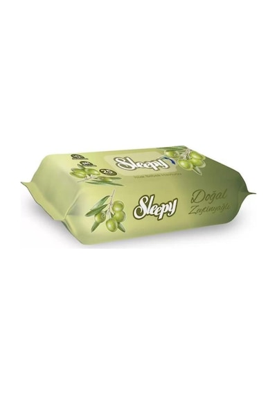 Sleepy Doğal Zeytinyağlı Islak Mendil 25'li