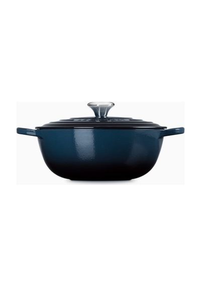 Le Creuset La Marmite Fransız Lüksü Döküm Tencere Lacivert 26 Cm