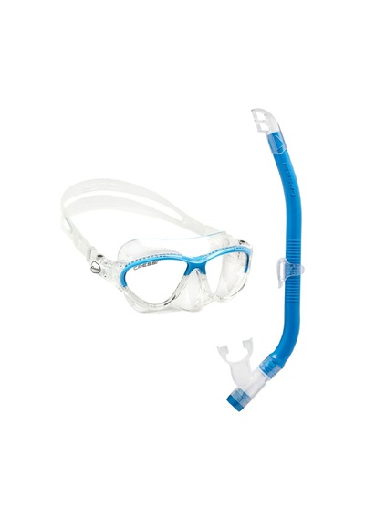Cressi Moon Maske - Top Şnorkel Çocuk Seti Blue Çok Renkli