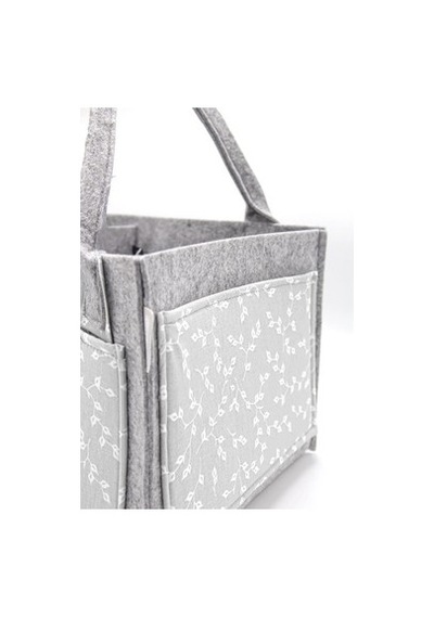 Keçe Anne Bebek Bakım Çantası 22x34 Cm Fonksiyonel