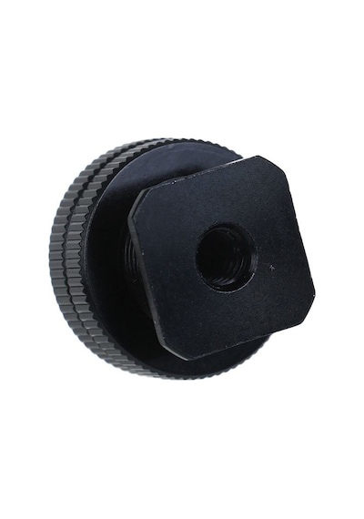 Flaş Kızağı ve 1/4 İnç Giriş için 5/8 İnç Mikrofon Adaptörü