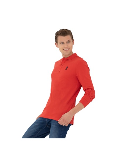 U.S. Polo Assn. Erkek Basic Sweatshirt 50269404 Kırmızı