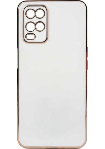 Oppo A54 4g Kılıf Zore Bark Kapak Beyaz