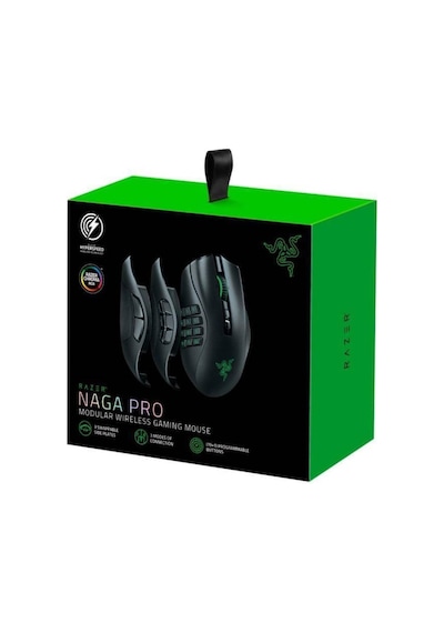 Razer Naga Pro RGB RZ01-03420100-R3G1 Kablosuz Optik Oyuncu Mouse Razer Naga Pro RGB RZ01-03420100-R3G1 Kablosuz Optik Oyuncu Mouse