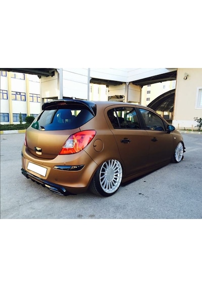 Opel Corsa D Spoiler 2007- Parlak Siyah