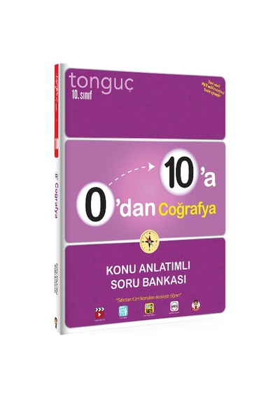 0 Dan 10 A Coğrafya Konu Anlatımlı Soru Bankası Tonguç Akademi