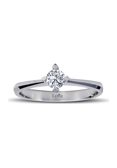 Lova F Renk 0,24 Karat Pırlanta Tektaş Yüzük - 1050140