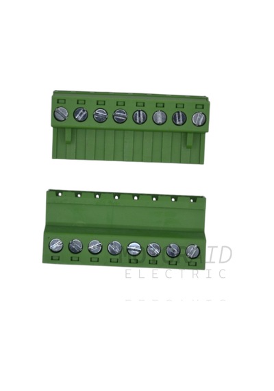 8 Pin Oto Soket Konnektör Takımı Kablo Birleştirme Fişi Yeşil Klemens