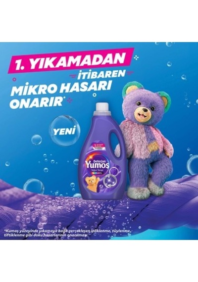 2500 Ml Tüm Renkler İçin Sıvı Bakım Deterjanı Yoğun Terapi 1