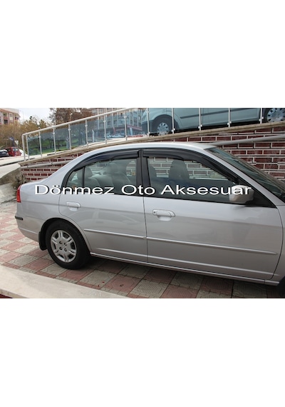 Honda Civic Mügen Cam Rüzgarlığı 2001-2006 Arası 4 Lü Ithal N11.35221