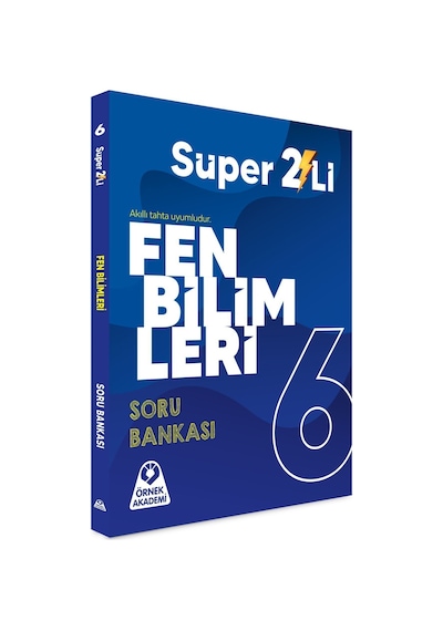 6. Sınıf Süper İkili Fen Bilimleri Seti Örnek Akademi