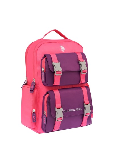U.s. Polo Assn. Sırt Çantası Ve U.s. Polo Assn. Kalem Çantası + Suluk & Matara Pembe