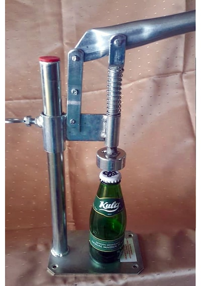 Morpanya Şişe Kapatma Aleti Soda Gazoz Kapağı Kapama Makinası 1000 Adet Ka