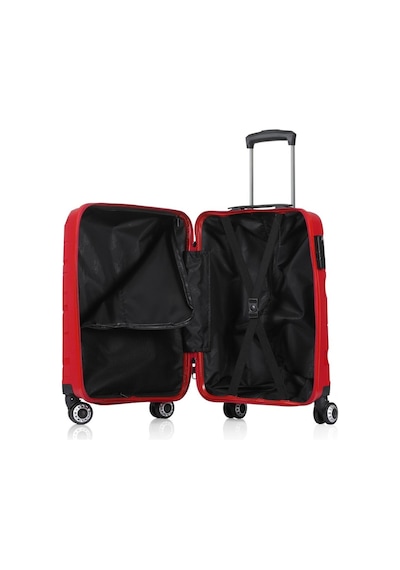 Ççs 5223 Polipropilen 3 Lü Valiz Seti-bordo Bordo