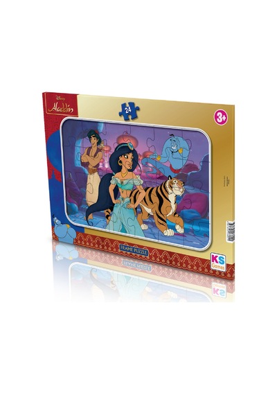 Ks Puzzle 24 Parça Aladdin Frame Puzzle 25x35cm