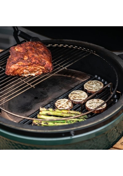 Big Green Egg Bg-120786 Döküm Demir Yarım Izgara Large
