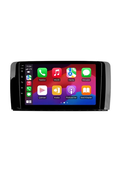 Mercedes R-class 2006-2013 Android Multimedya Carplay Android Auto Navigasyon 8gb Ram 128gb 9"